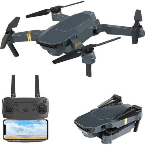 E58 Portable Foldable Drone 720P/1080P/4K HD Wide Angle Aerial Photography Drone Quadrotor RC Drone With Tracking Shooting