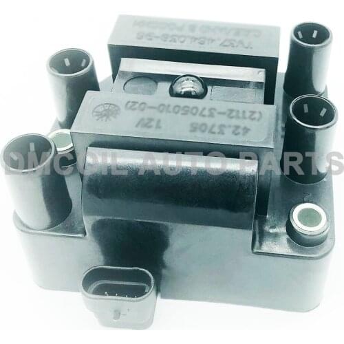 HQ IGNITION COIL FOR LADA 110 111 112 CARLOTA GAZ GAZELLE VOLGA 1.5L 1.6L 2.0L 2.3L 2.4L (1988-) 21120370501002 21120370501007