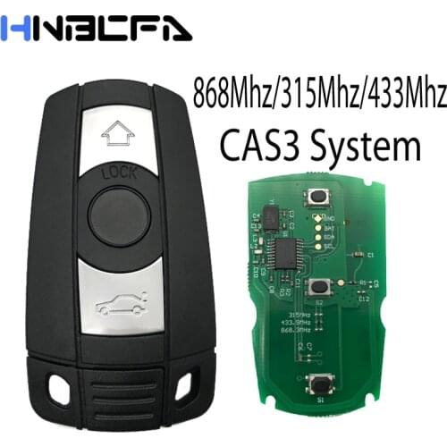 3 buttons Remote Key 315/433/868MHZ ID46 Chip PCF7953 Chip for BMW E90 E92 E60 E87 E70 E71 E611 3 5 7 Series Z4 X5 X6