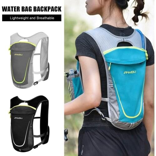 Lightweight Backpack Running Vest Nylon Bag Cycling Marathon Portable Ultralight Breathable Hiking 5L Water Bag