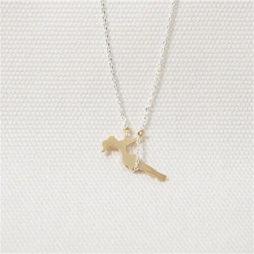 Fashion little girl swing necklace