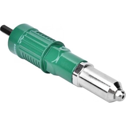 Rivet Gun Set Riveter Adapter Rivet Nut Hand Tool for 2.4mm 3.2mm 4.0mm 4.8mm Rivet