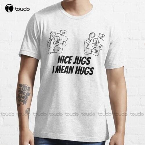 New Nice Jugs Nice Ceramic Jugs Nice Jugs Milk T-Shirt Cotton Tee Shirt S-5Xl