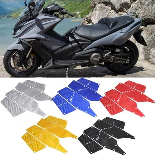 NEW Motorcycle Floorboards Foot Pegs Pedal For KYMCO AK550 KYMCO AK 550 2017-2020 Front and Rear Footrest Footboard Step