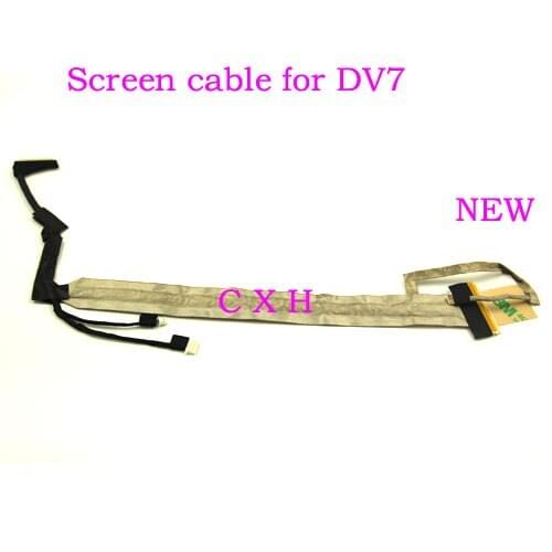 New LCD Screen Video Cable for HP Pavilion DV7 DV7Z DV7-1000 LCD Cable DC020000IA00