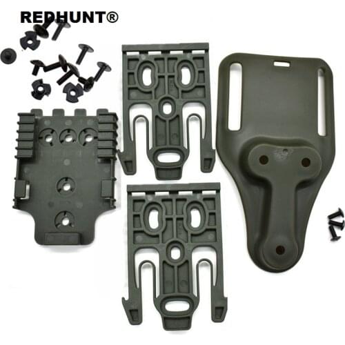 Safariland Quick Locking System Hunting Drop Leg Thigh Strap Gun Holster with QLS 19 22 22