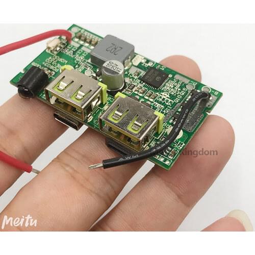 5V-12V 2 USB Type-c QC 3.0 Quick Charging Board Fast Charger module for Li-ion Lithium 18650 Battery DIY Power bank