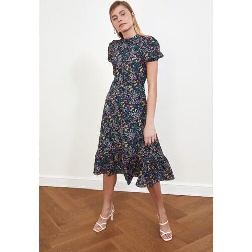 Trendyol Patterned Dress TWOSS20EL0894
