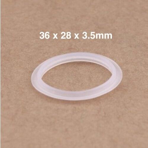 5x Silicone O Ring Sealing Flange Washers Gaskets 36x28x3.5mm Insulation Spacer OD36 ID 28mm UL SGS