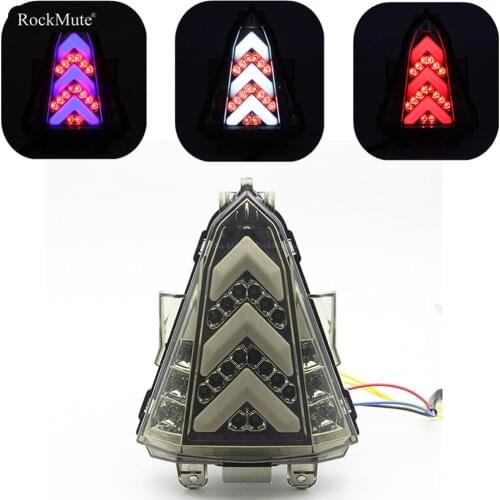LED Tail Light For Yamaha YZF R15 2014 2015 2016 Motorcycle Integrated Rear Brake Turn Signal Blinker Lamp Red Blue White