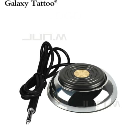 Tattoo Machine Power Supply Round Foot Switch 360 Degree Foot Pedal Accessories Type Tattoo Equipment tattoo power supply