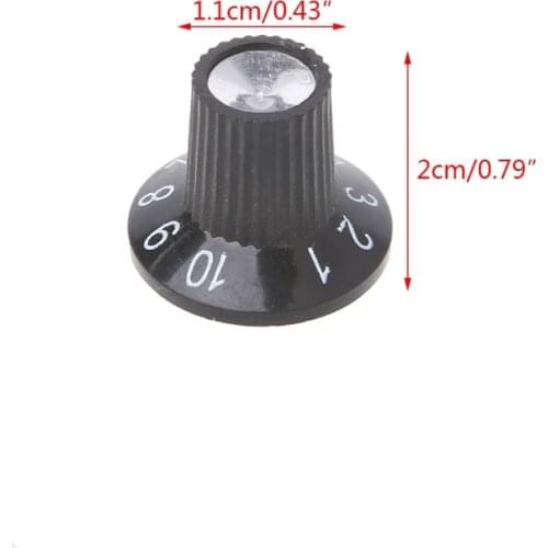 1pc Guitar Knob Amplifier Skirted Knobs Volume Tone Control For Fender Parts