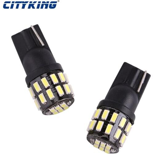 10 x Auto LED Lighting T10 led 194 W5W 501 30SMD 3014 led t10 FPC LED Car Interior Dome Map Reading Trunk Light White 12-24V