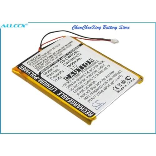 Cameron Sino 1800mAh Battery for Cowon D2 2GB, D2 4GB, D2 8GB, D2 Plus 16gb