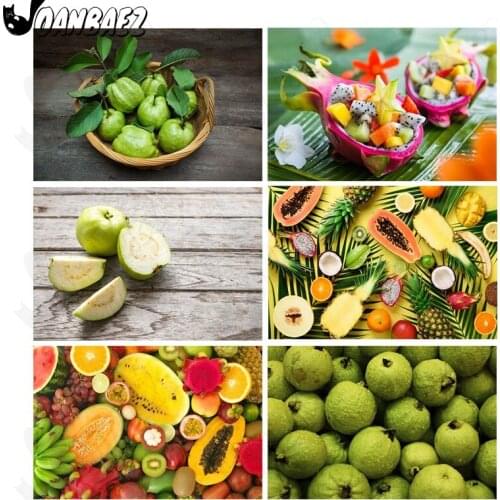 Delicious Fruit Assorted Diamond Painting 5Ddiy Dragon Fruit Papaya Melon Wall Art Mosaic Diamond Embroidery Room Decoration