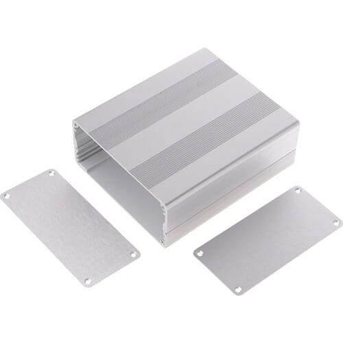 Aluminum Box Enclosure Case Project Electronic For PCB Board DIY 130x110x50mm Dropshipping
