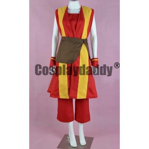 Avatar: The Last Airbender Toph Beifong Fire Nation Version Outfit Cosplay Costume F006