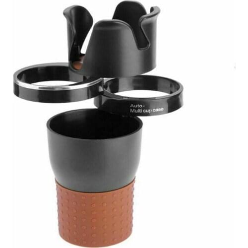 Car Cup Holder Vehicle-Mounted Water Cup Drink Holder Interior Accessories Multi-Functional Free Rotation Drinks Holders