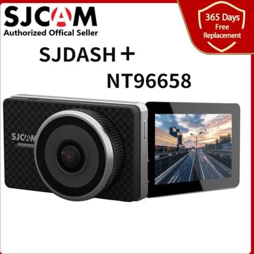 SJCAM SJDASH+ Vehicle Dashboard Dash Cam ADAS Car Camera DVR HD1080P 60FPS 3.0' LCD WiFi HDR Low Lux HD Night Vision IMX291