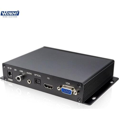 MPC1080P-1 Museum HD/VGA/CVBS Output Power Memory Movie Subtitle Signage Media Player Loop Play After Power On
