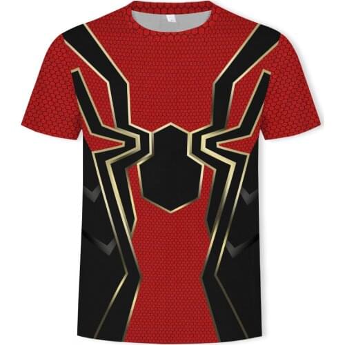 Hot-selling mens 3DT Shirts In The Summer Of 2021 Hot Movie Characters Digital Printing Cool Street Fashion O-neck T-shirts