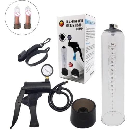 Sex Pistols Penis Pump Enlargement Penis Vacuum Pump Penis Enlarger Pump Adult Sexy Product Adults Sex Toys Shop For Man Couples