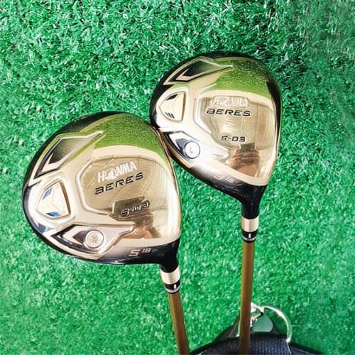 New mens Golf fairway wood HONMA S-03 5star wood clubs 3/15 5/18 Golf with Graphite Golf shaft R S SR flex free shipping