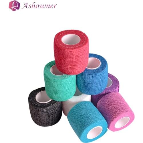 Disposable Bandage Tattoo Knee Pad Sport Wrap Tape Self Adhesive Elastic Bandage Tape Tattoo Permanent Makeup Accessories