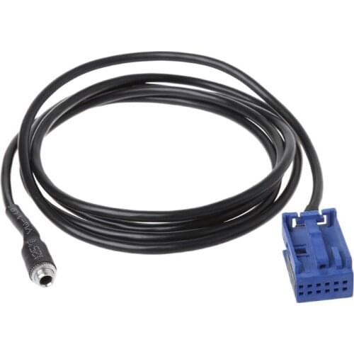 Aux Cable Adapter W203 Female Plug Input Wire For Radio Player