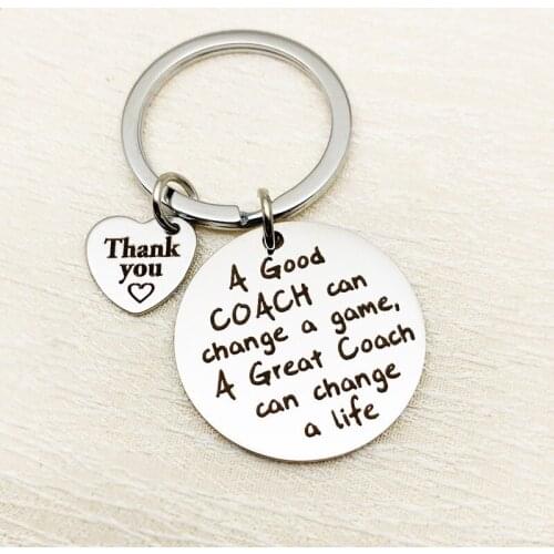 Oeinin Simple Keychain Man A Good Can Change Key Holder Bags Unisex Letter Color Alloy Key Chain Pendant Accessories Porte Clef