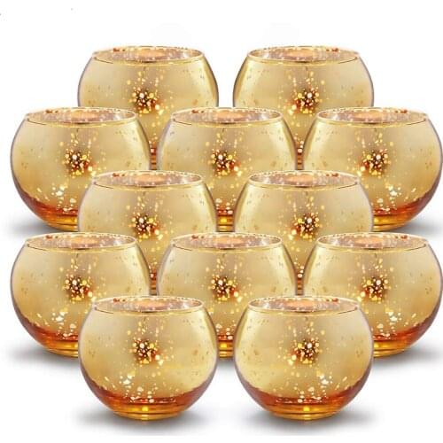 Christmas Glass Candle Holder Votive Tealight Candle Holder Wedding Centerpieces Mercury Wedding Party Home Decoration Gift