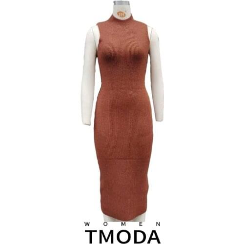 Модные трикотажные платья T MODA China At AliExpress