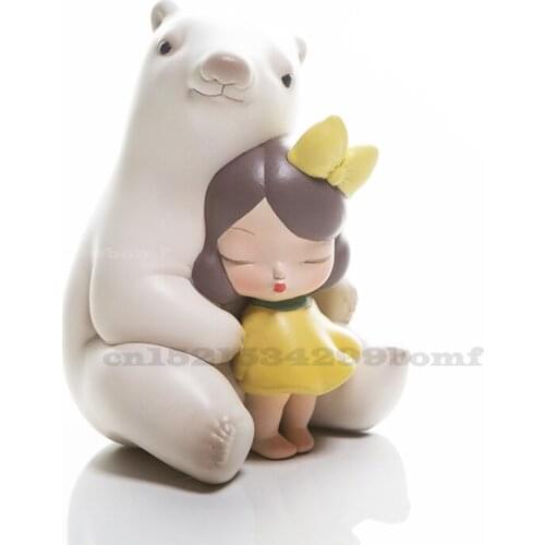 Resin Material White Night Fairy Tale Ornaments Handmade Wedding Girlfriends Creative Gifts Luxury Decoration Home Ornaments