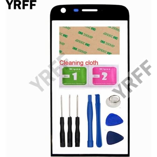 YRFF Mobile Front Panel Glass For LG G5 H850 H840 H860 RS988 Front Glass Outer Glass Replacement Cover