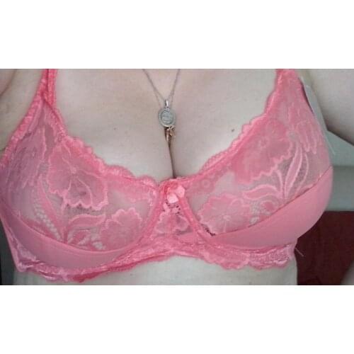 Lace floral push up underwire bra sexy push up bras for women with big size plus size 34 36 38 40 42 44 46 C D E cup bra bh B21