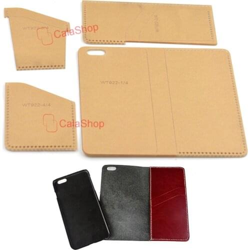 1 Pcs / Lot Acrylic Leather Template For Phone Cover Handwork Craft Pattern Tool Accessory DIY Model 922