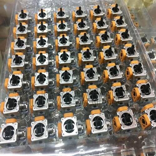 100pcs Original 3D Joystick For XBOX360 XBOX 360 Repair Parts Analog Stick Orange Color