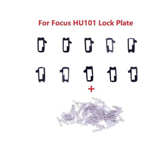 200pcs) For Ford Focus HU101 Lock Reed Repair Accessories 200PCS Car Lock Reed Lock Plate For Ford Focus FIESTA ECOSPORT