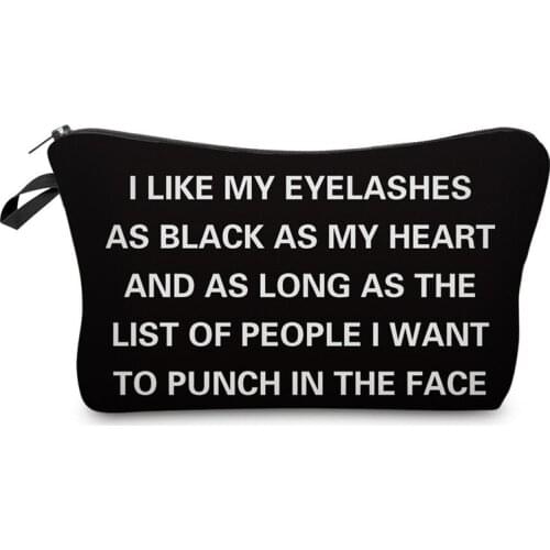 Free shipping pochette maquillage Polyester purse organizer Travel Toiletry Bags for makeup lipstick and brush organizer Case