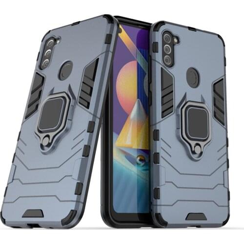 For Samsung M11 Case Samsung Galaxy A11 Case Luxury Magentic Ring Car Holder Cover For Samsung M11 M115F A11 A115F M A 11 6.4