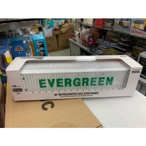DM 1/50 Scale 40′ Refrigerated Sea Container Plastic Model EverGreen 91028A
