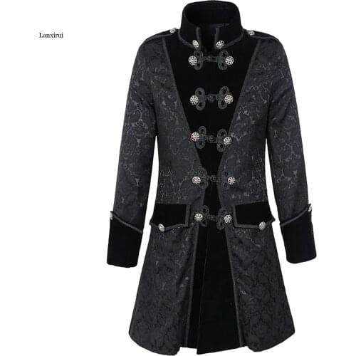 Lanxirui Men's Trench Coats