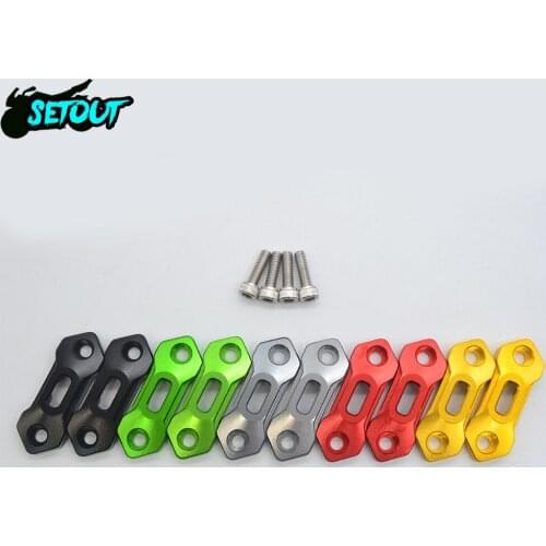 For Kawasaki Ninja 400 Ninja400 2010-2021 motorcycle modified rearview mirror hole cover cover plate bracket adapter hole cover