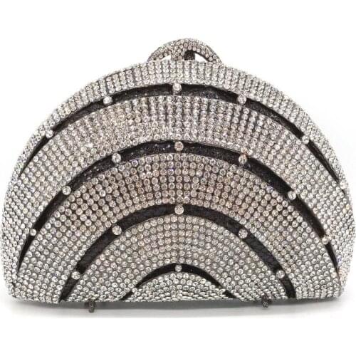 Bee In Fly Fashion Ladies Bridal Wedding Party Hollowing Out Purse Women Evening Party Bag Diamond Luxury Clutches