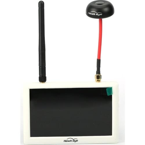 Hawkeye Little Pilot 3 All In One 5inch 800x480 5.8G FPV Monitor with Diversity Dual Antenna for RC FPV Racing Drone Vehicle