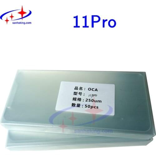 250um OCA Film Glue For iPhone11 12 PRO X XS MAX XR MINI Optical Clear Adhesive Glue LCD Touch Screen Glass Laminating Material