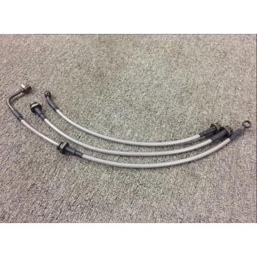 QDPATRICK Front And Rear Offroad Extended PVC Steel Wire Brake Hose For Suzuki Jimny, Brake Line Kit 2 inch 3 inch 2007-2017