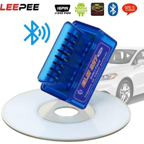 Scanner Car Diagnostic Tool Scan Tools For OBDII Protocol ELM327 Bluetooth V2.1 / V1.5 OBD2 Code Readers For Android/Symbian