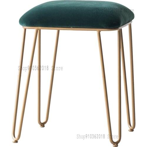 Modern Minimalist Makeup Stool Ins Net Red Dressing Chair Nordic Light Luxury Bedroom Makeup Chair Dressing Table Stool