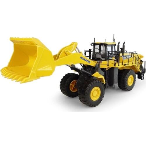 Original Diecast Model 1:50 Scale UH8127 Komatsu WA600-8 Wheel Loader Construction Vehicle Toy for Decoration,Collection,Gift